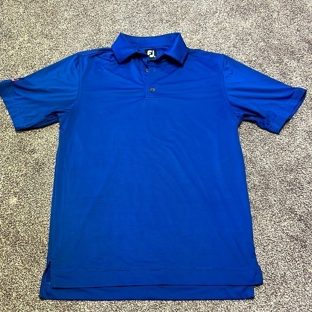 FOOTJOY STRETCH POLY SPANDEX GOLF SHIRT--S--TOYOTA--EXCEPTIONAL TO PERFECT!!!